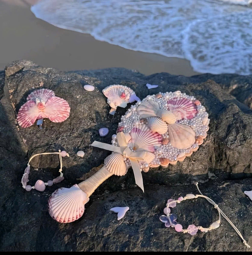 Seashell Hand Mirror