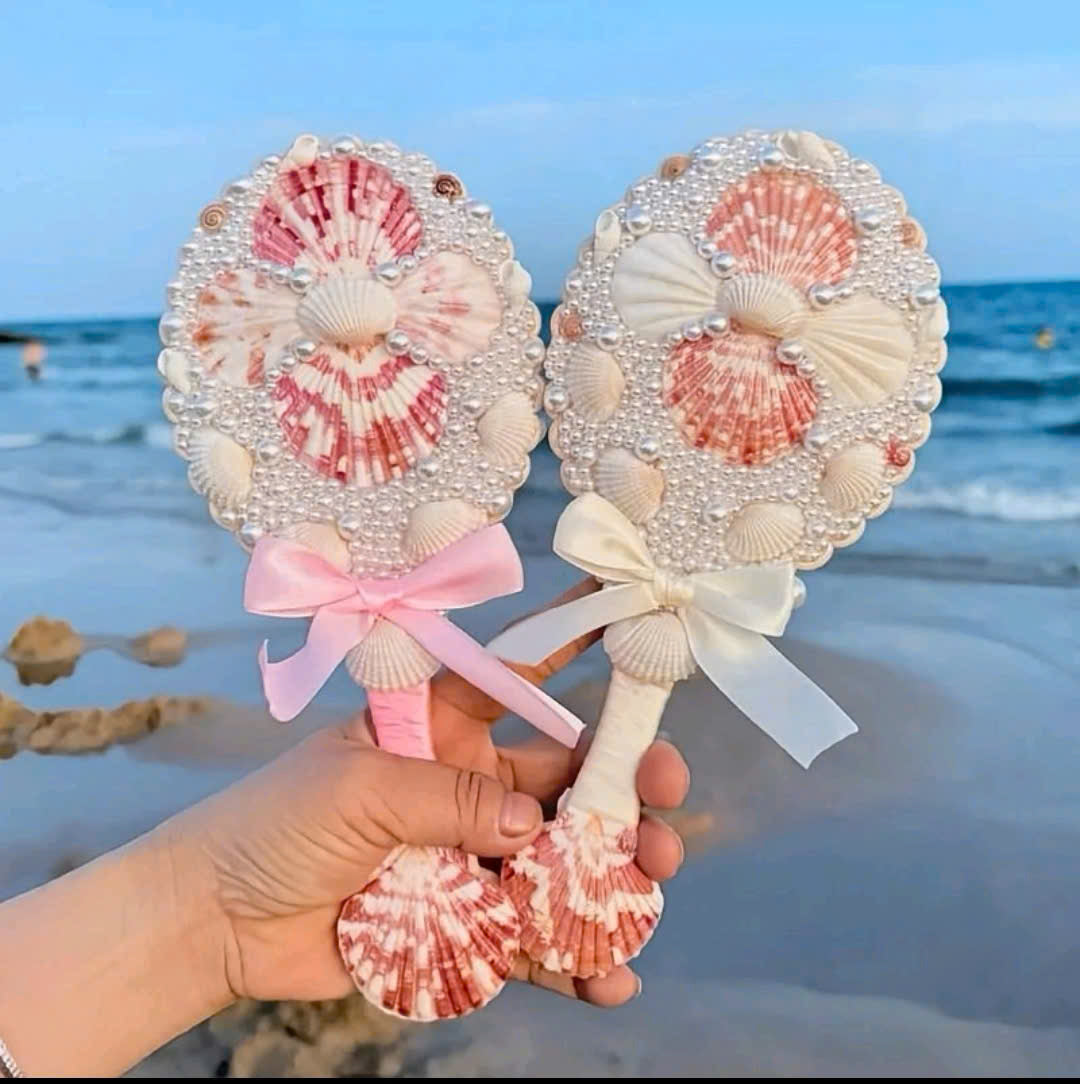 Seashell Hand Mirror