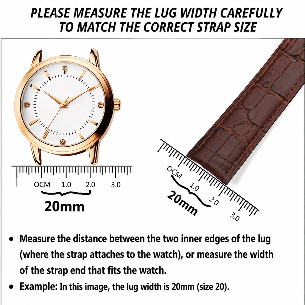 Handmade Genuine Ostrich Leather Watch Band | Premium Replacement Strap with Water-Resistant Cowhide Lining | 18mm 20mm 22mm 24mm