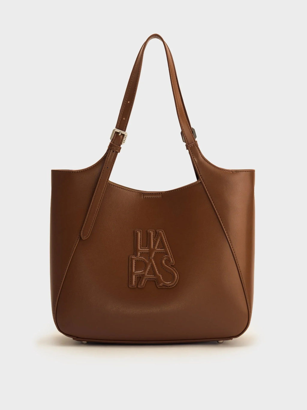 Camel Embossed Tote Bag, Size 33