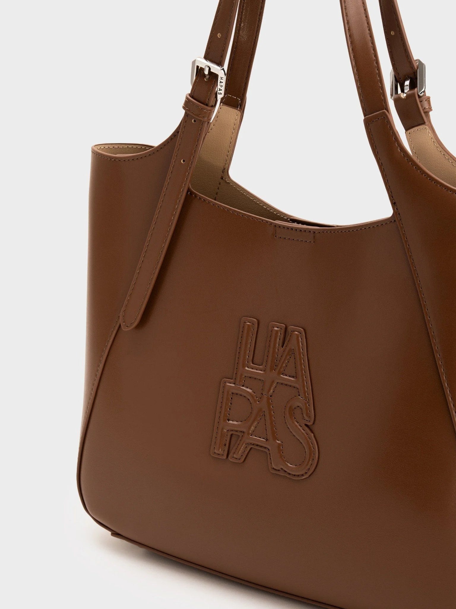 Camel Embossed Tote Bag, Size 33