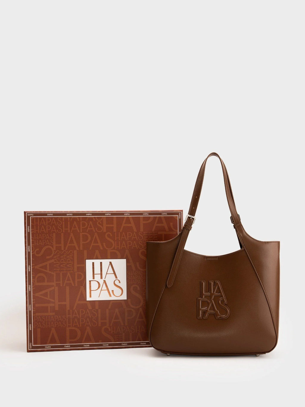 Camel Embossed Tote Bag, Size 33