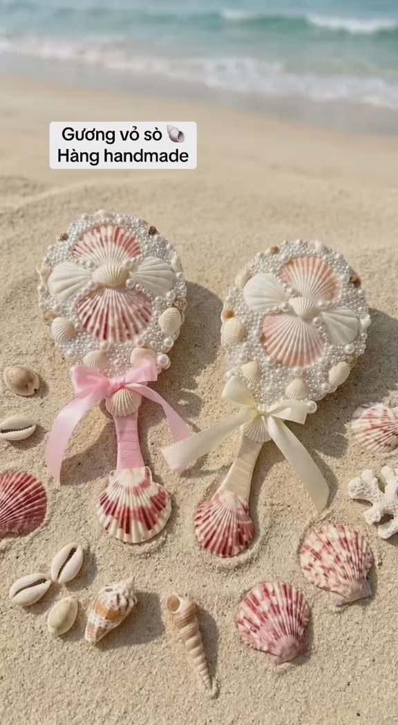 Seashell Hand Mirror